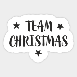 Team Christmas Christmas Star Christmas Market Sticker